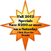 Fall 2012 Specials